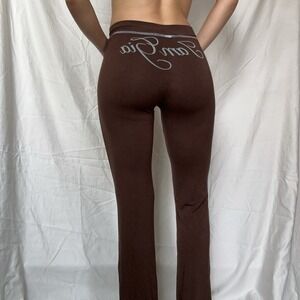 I.AM.GIA Blare Track Pants Brown Blue Colorway Y2K Style Athleisure